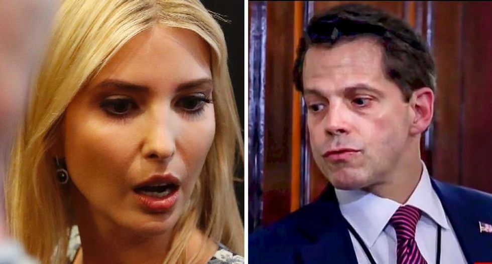 MSNBC host: There's no way Ivanka Trump would 'hang her hat' next to profanity-spewing Scaramucci