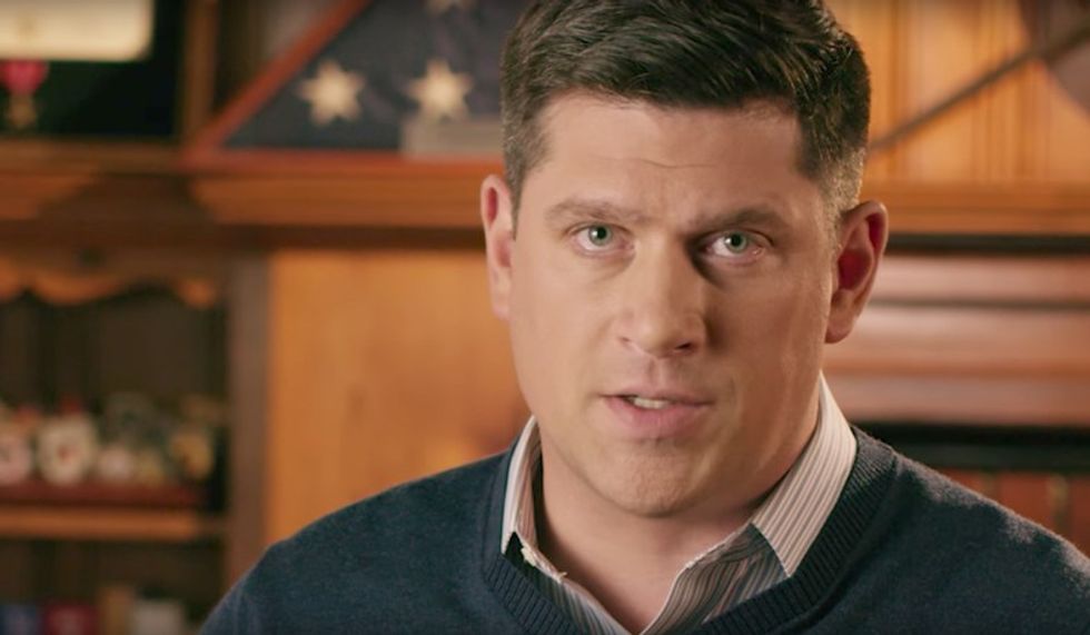 GOP Senate candidate bitterly attacks his own parents after they give maximum donation to his Dem rival