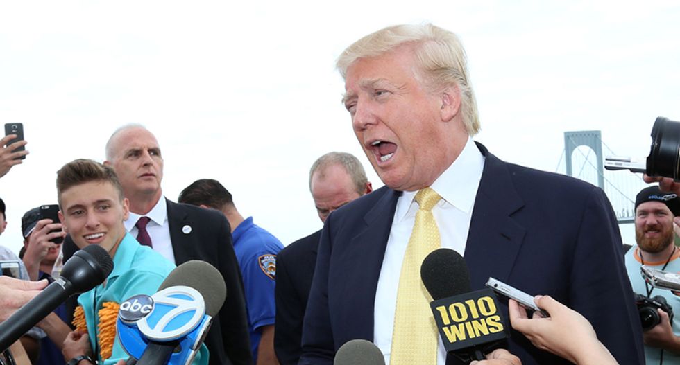 WATCH: Donald Trump greeted by boos and jeers as he arrives at NYC polling place