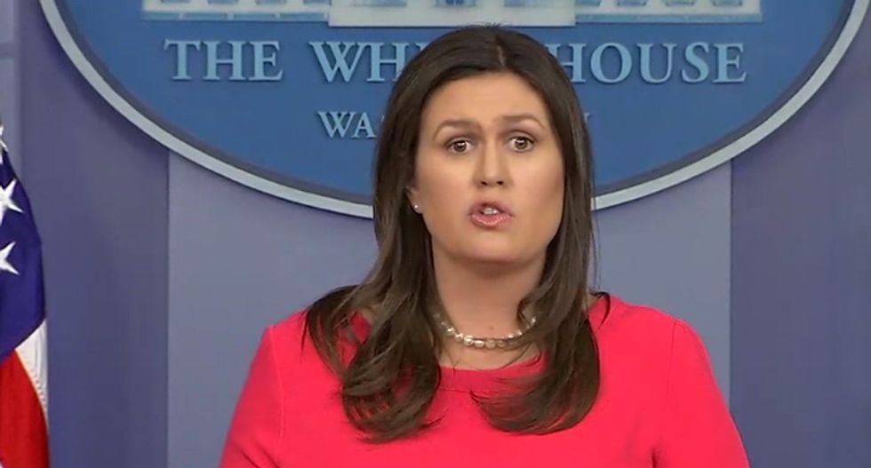Mueller report busts Sarah Sanders for telling blatant lies to America to defend Trump