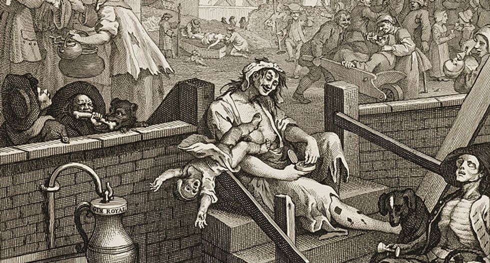 America looks hopeless -- a lot like the 'mother country' once did