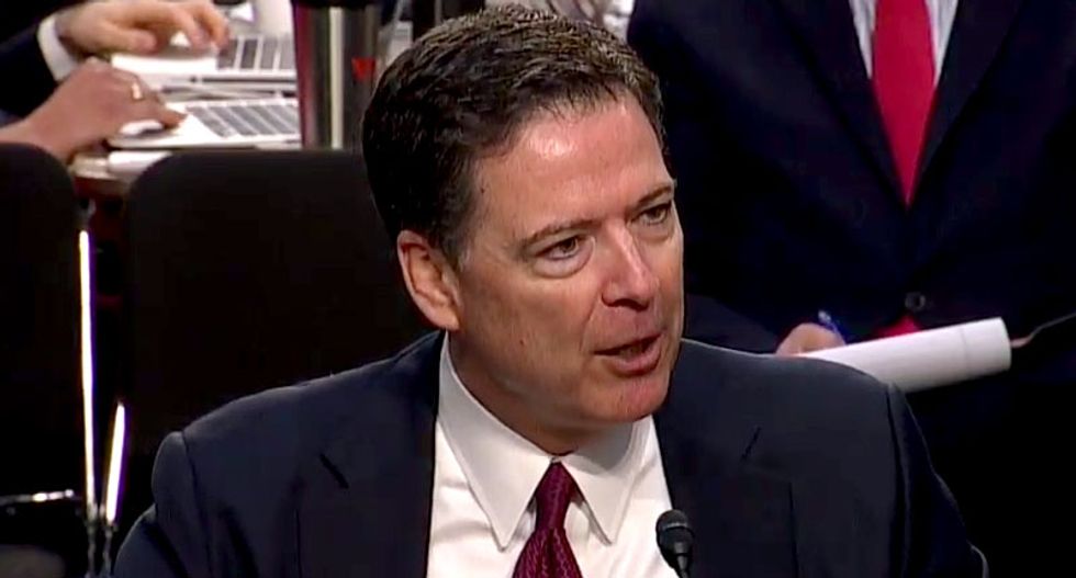 FBI says Comey's private memos contained classified material