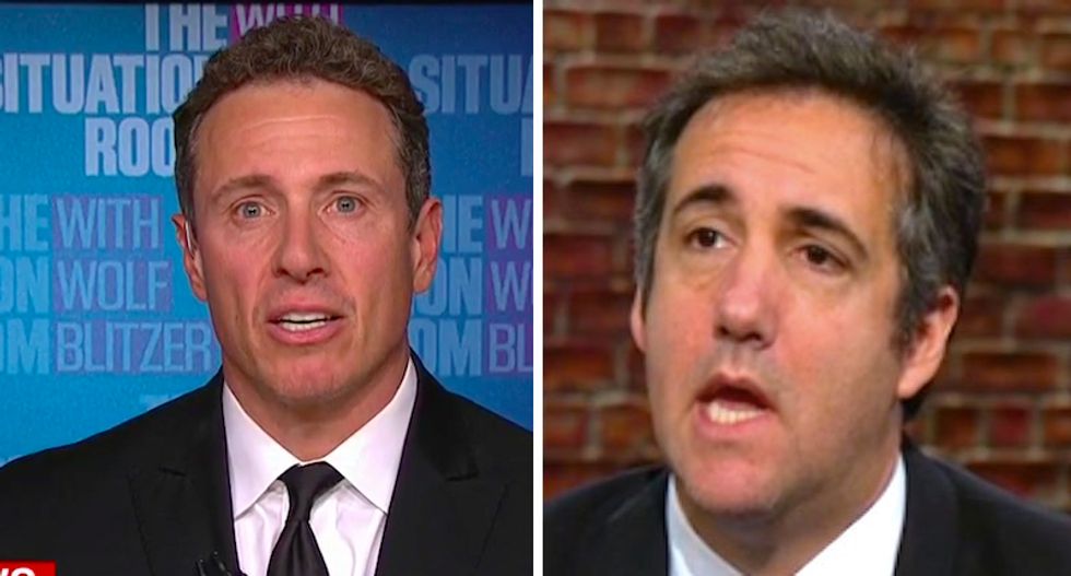 Michael Cohen recorded 2-hour conversation with CNN's Chris Cuomo confessing to Stormy Daniels payout: report