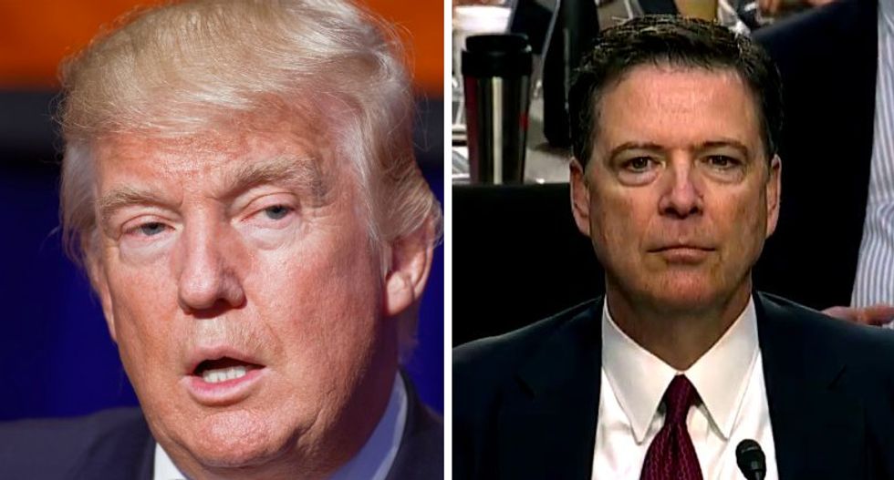 'Oh f*ck!’ Trump's plans to fire Comey accidentally revealed after White House printer mixup