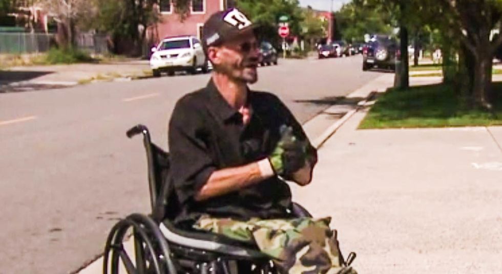 Man in wheelchair gets hit by a car -- then cops ticket him for being too slow crossing the street