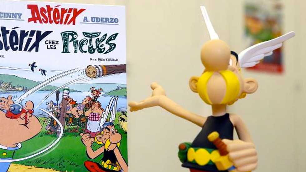 Comic book hero 'Asterix' returns for first new adventure in eight years