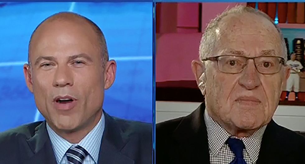 Avenatti batters Alan Dershowitz for sticking his nose in Michael Cohen case: 'Concentrate on Martha's Vineyard invites'