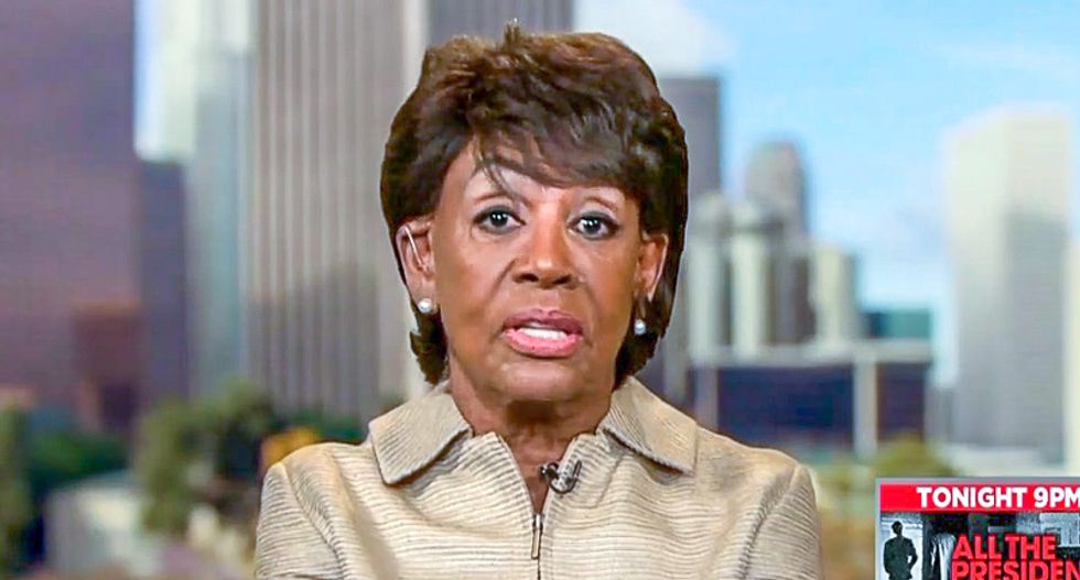 Maxine Waters slays Trump with most devastating rant yet: 'We'll find out about his schemes, his lying, his payoffs'