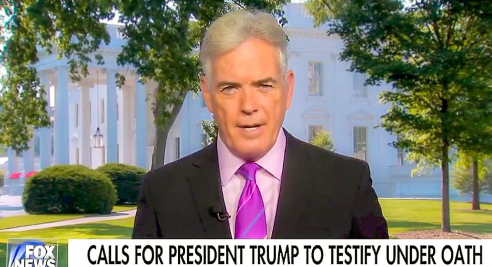 Fox News White House correspondent: 'Don't hold your breath very long waiting for Trump to testify'