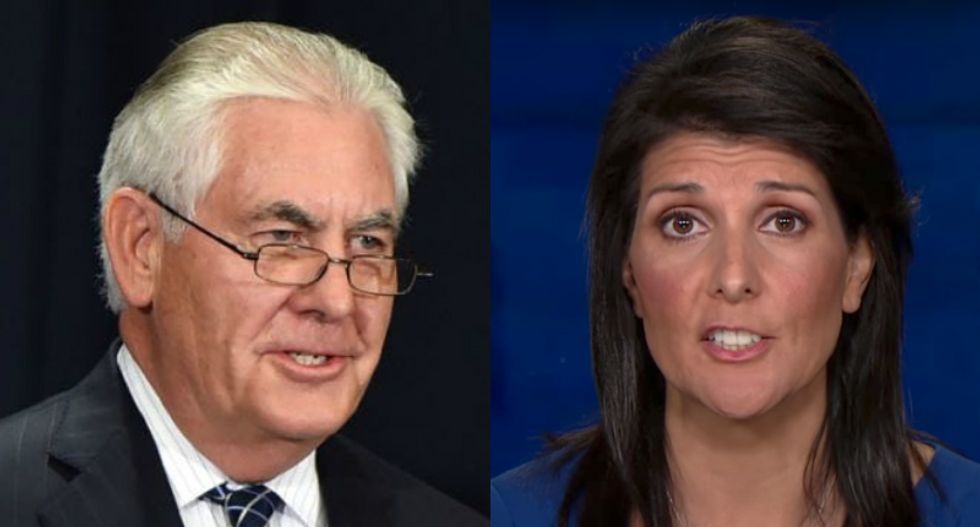 Rex Tillerson 'f*cking hates' Ambassador Nikki Haley for 'bringing home the bacon': report