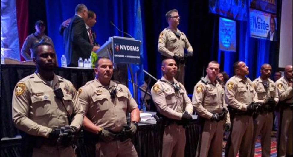 Nevada Democrats defend exclusion of Bernie convention delegates that led to explosion of anger