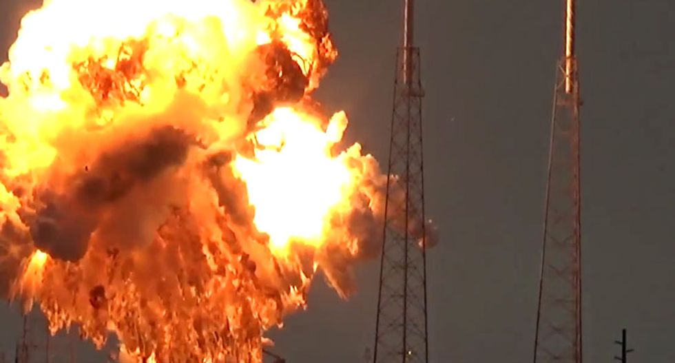 WATCH: Video shows explosion that rocked SpaceX launch site at Cape Canaveral