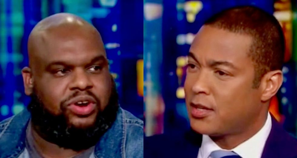 CNN's Don Lemon gets emotional while grilling black pastor who met with Trump: 'They believe that religion keeps people in chains'