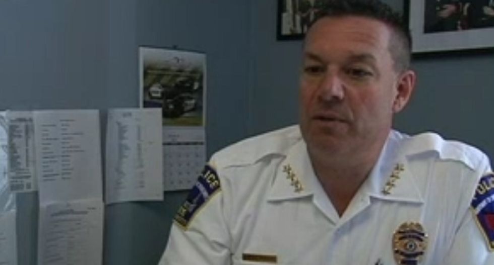 Ex-police chief says 'vote for Donald Trump' minutes after being sentenced for extortion