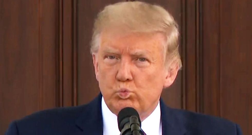 Trump rages at Barr after Limbaugh blindsides him with news that review of Russia probe isn’t coming before Nov 3