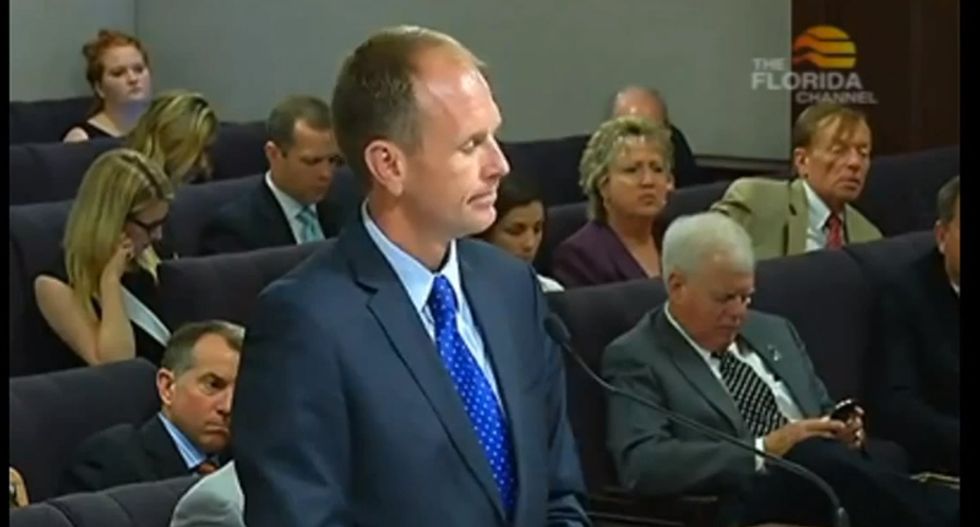 Awkward: Watch as Florida lawmaker mocks Rick Scott official for refusing to say ‘climate change’