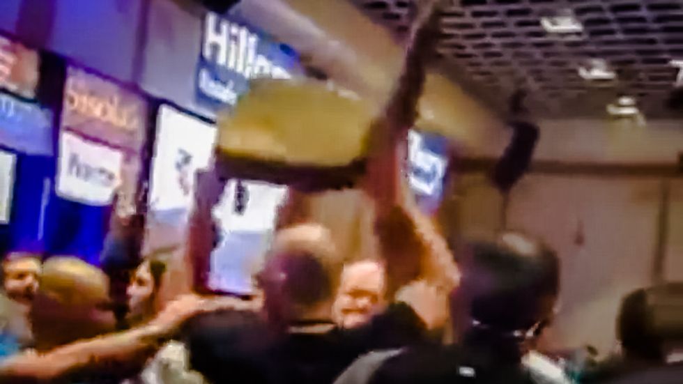 Bernie backers 'reality check' Nevada violence: Video proves we only 'lifted a chair in frustration'
