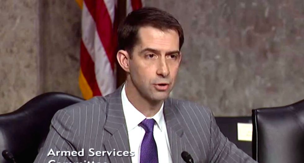 Tom Cotton tries to blame Russian hacks on Obama and Clinton -- but NSA chief refuses to take the bait