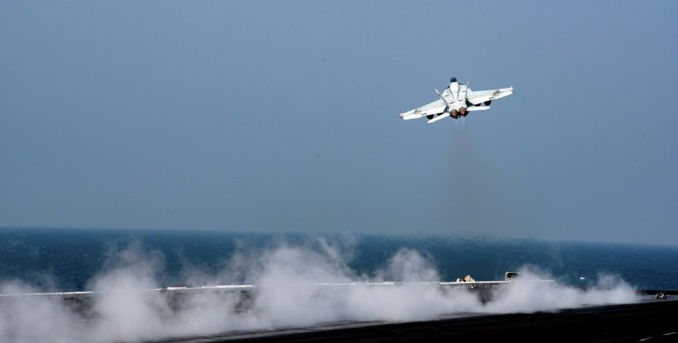 Two US aviators dead after Navy F/A-18 jet crash off Key West