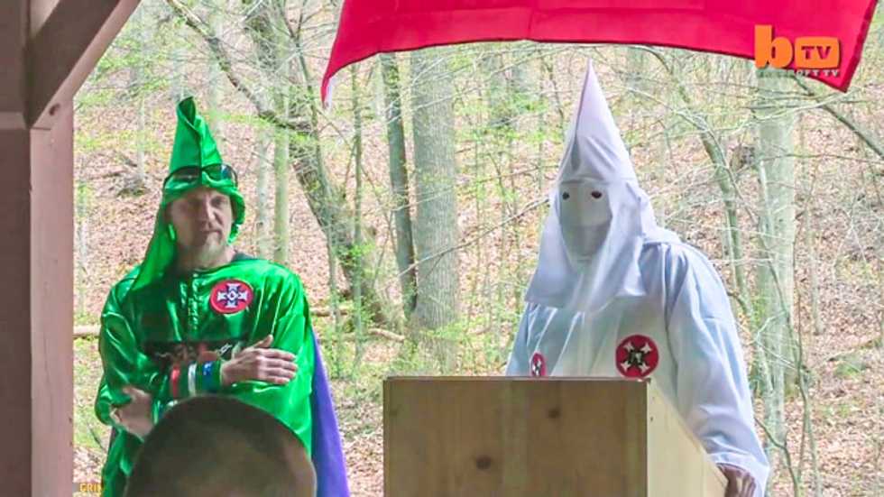 White supremacists distribute fliers at Ft. Carson asking soldiers to fight in coming race war