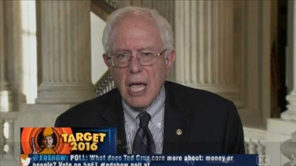 Bernie Sanders slams Ted Cruz for blocking FCC nomination in the name of oligarchy