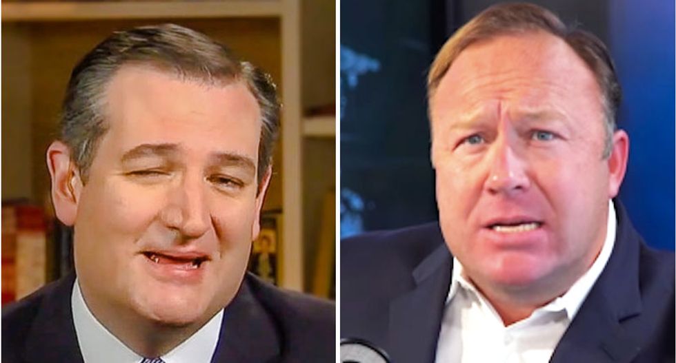 Morning Joe guest reveals why 'repulsive' Ted Cruz is rushing to the defense of conspiracy kook Alex Jones