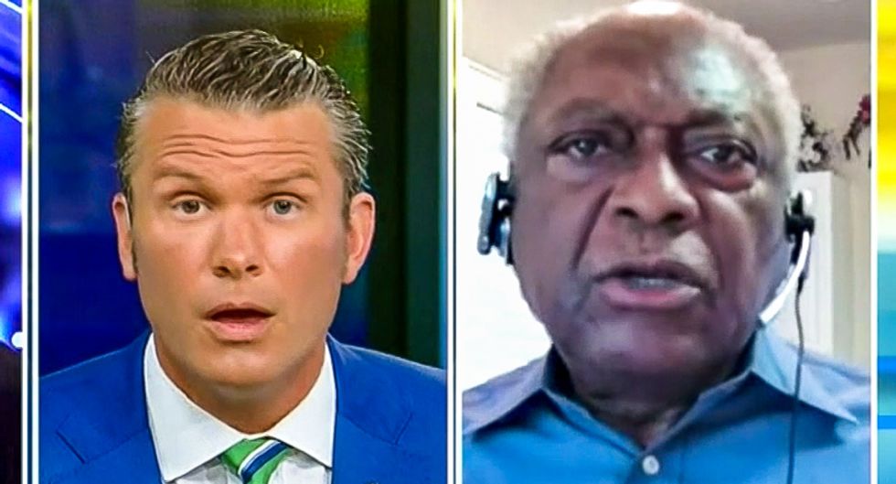 'You should have reported it': James Clyburn scolds Fox News host over white supremacists inciting violence