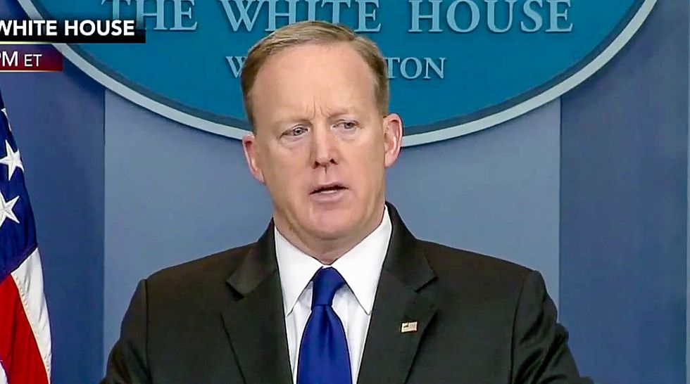 Sean Spicer: 'Hitler didn't even sink to using chemical weapons'