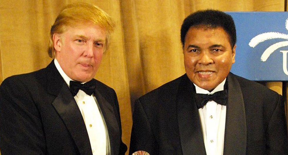 Muhammad Ali’s ex-wife slaps down Trump's pardon offer: 'Pardon someone who kneels'