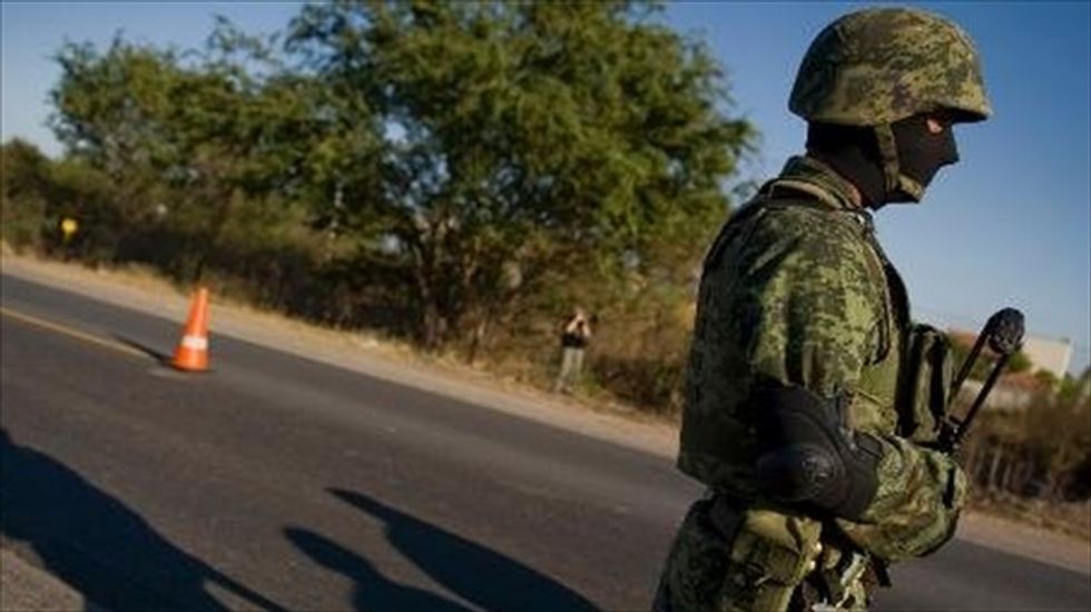 Mexican authorities find five headless bodies and knife used to decapitate them