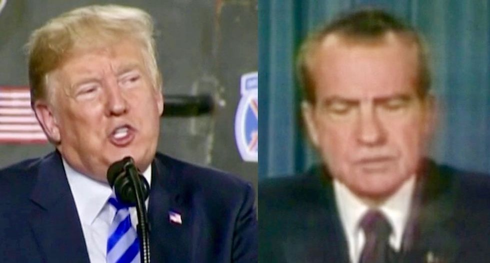 Watergate lawyer John Dean warned even Nixon would tell Trump 'you've gone too far'