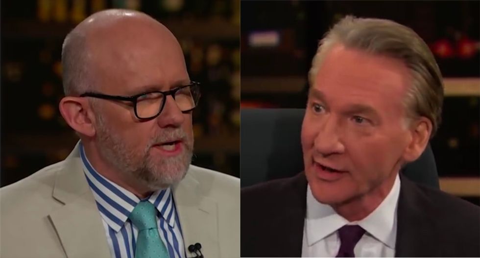 WATCH: Bill Maher and Rick Wilson pummel Trump for being 'hip-deep' in Russian spies in the Oval Office