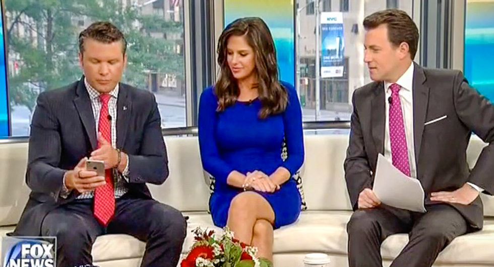 'It's actually genius': Fox hosts praise Trump's tweets revealing plans for 'cyber security unit' with Putin