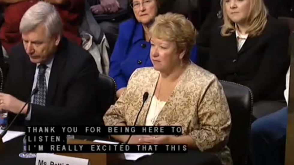 Mother of disabled son killed by police over $10 movie ticket tells Congress she wants justice