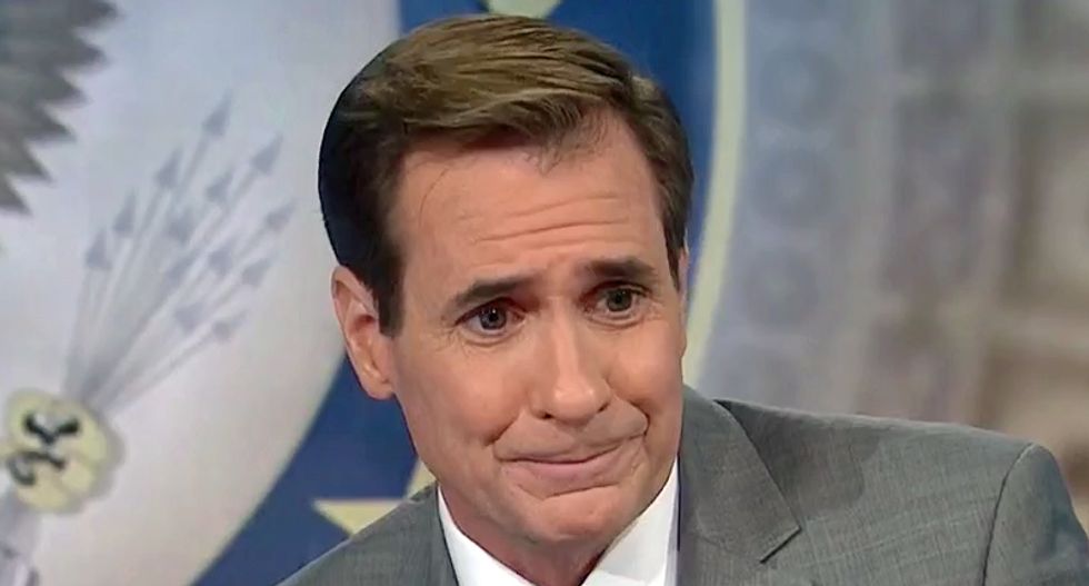 Admiral Kirby breaks down on CNN while reading letter McCain sent to his son