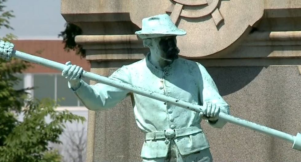 KY Confederate statue removal meeting goes off the rails when both sides accuse each other of racism
