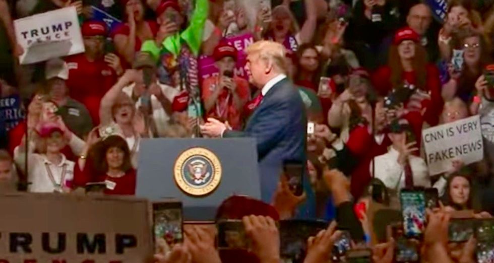 WATCH LIVE: Donald Trump rallies his supporters begging for votes in Indiana