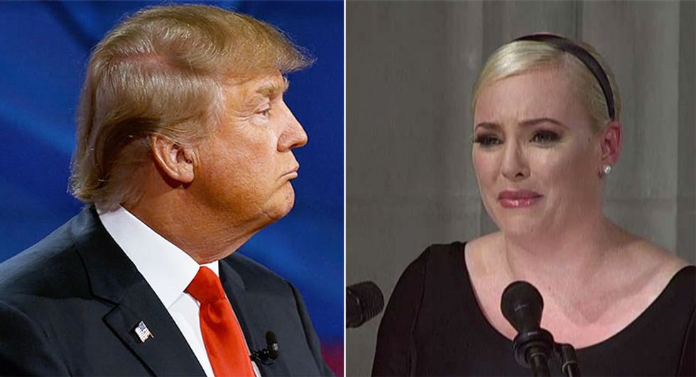 Trump fans accuse grieving Meghan McCain of being 'trashy' for 'America was always great' eulogy comment