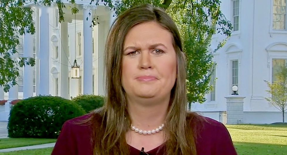 Sarah Sanders has ‘struggled’ to find a new job as the White House press office becomes ‘Night of the living dead’: report