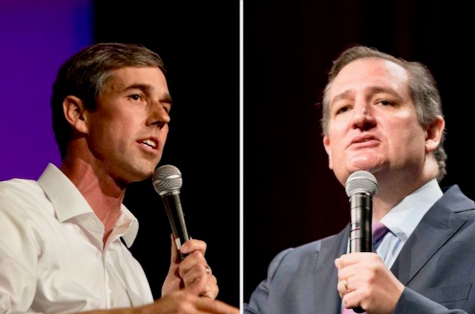 Back to the wall, Cruz attacks challenger Beto O'Rourke as out-of-touch leftist