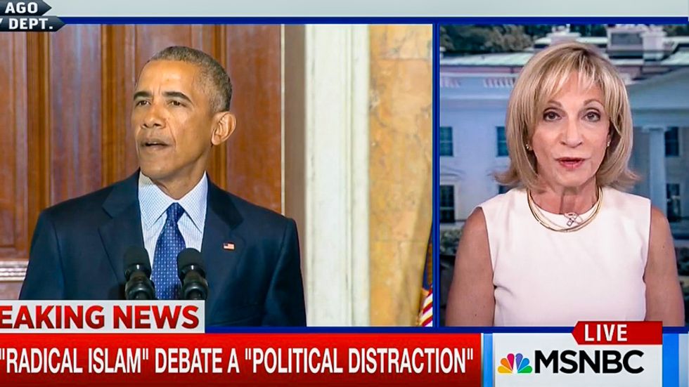 Andrea Mitchell: President Obama 'just eviscerated Donald Trump in that extraordinary speech'
