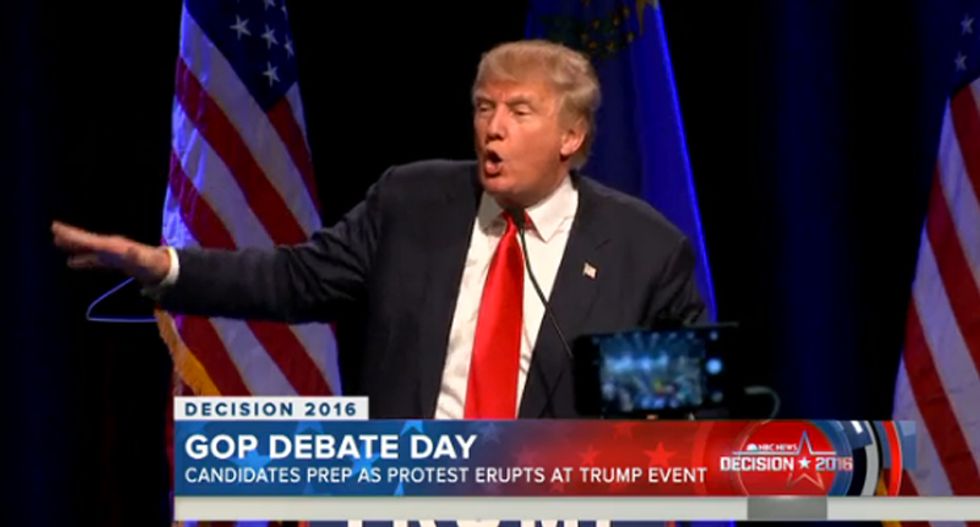 It gets worse: Trump supporter yells ‘Sieg heil!’ as protester violently dragged out of Vegas rally
