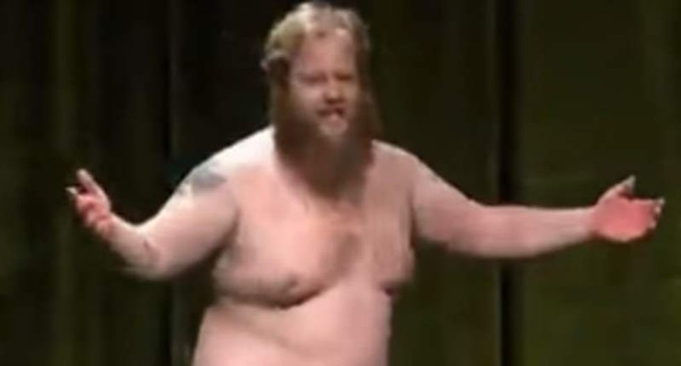 Infamous Libertarian stripper says 'free expression' got him banned from the party