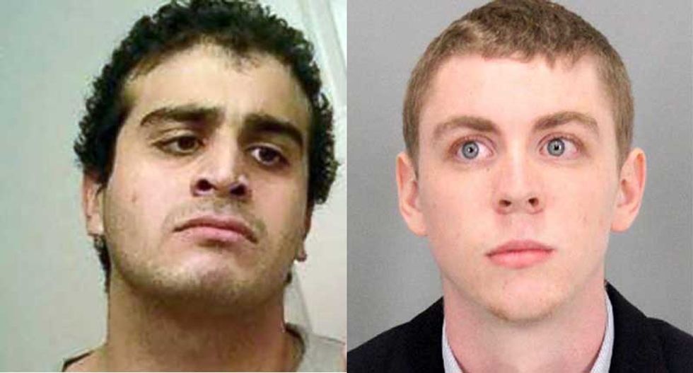 Toxic masculinity: The Stanford rapist and the Orlando shooter are two sides of the same bent coin