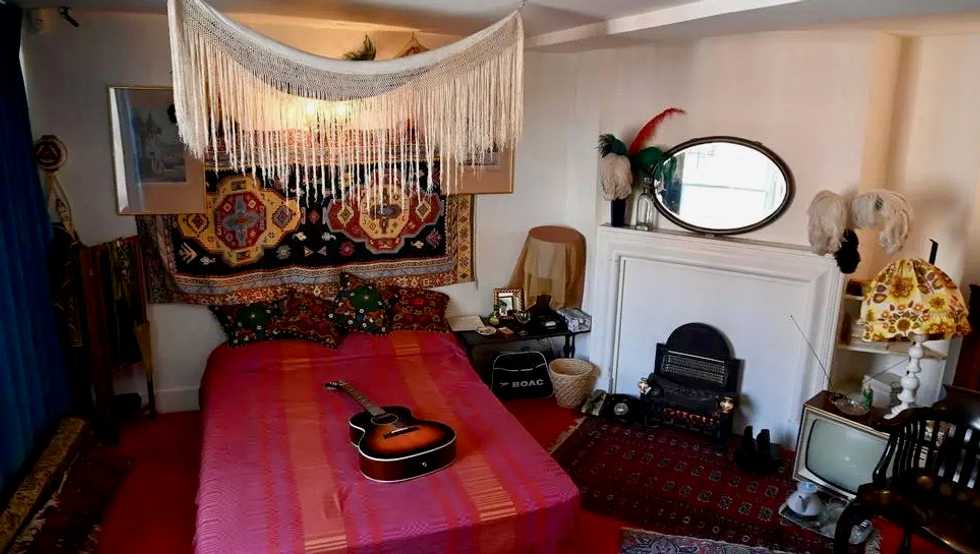 Bohemian chic: Jimi Hendrix at home 50 years on