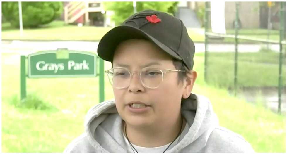 Young indigenous woman says she was punched in the face by racist white man after she sneezed