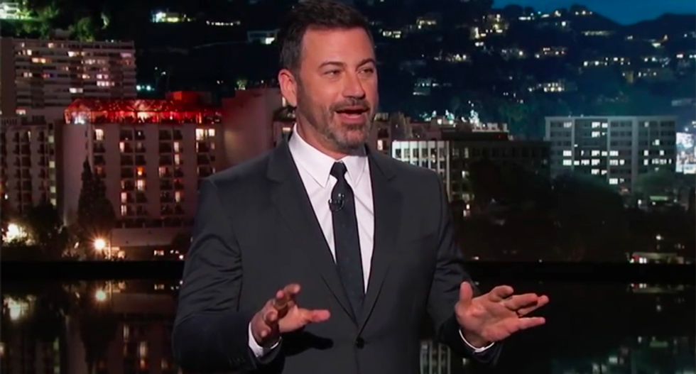 Watch Jimmy Kimmel hilariously pile on Mike Pence as the supposed writer of the NYT anonymous op-ed