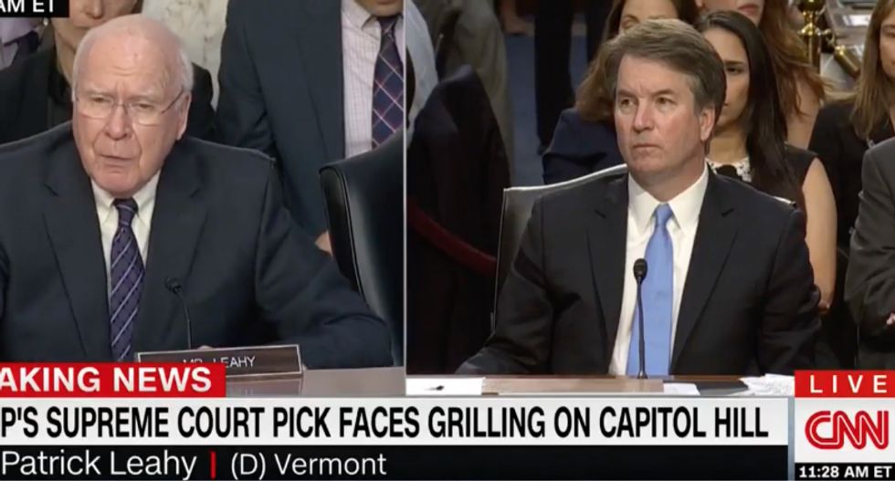 Pat Leahy confronts Brett Kavanaugh with evidence he's a liar: ‘I was born at night, but not last night’