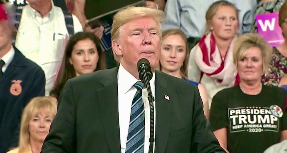 Trump claims 'fake news' bashed Abraham Lincoln's Gettysburg Address: 'I have a feeling that's going to happen with us'