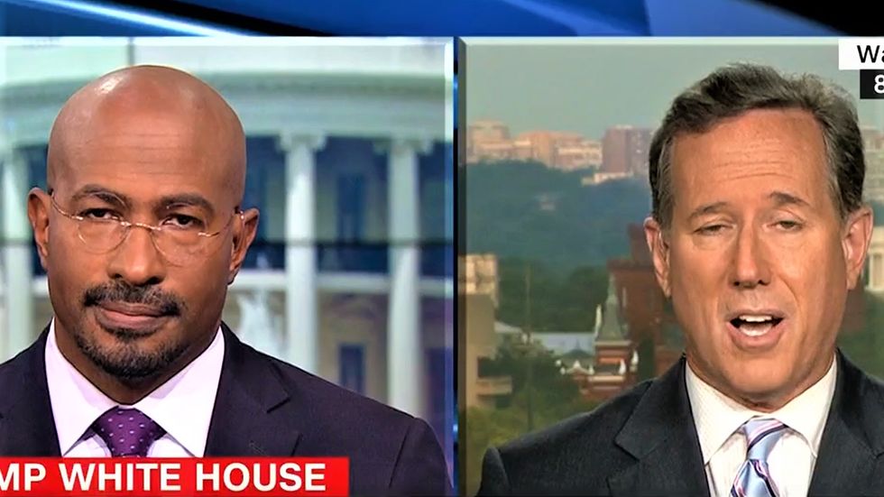 Van Jones shuts down Rick Santorum: GOP would freak if Obama aides had to 'have a mini coup' against him daily